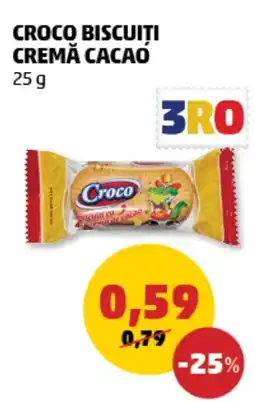 Penny Croco biscuiți cremă cacao Ofertă