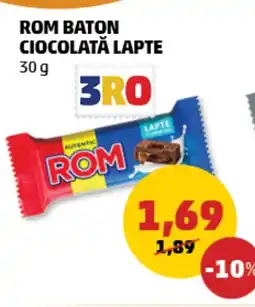 Penny Rom baton ciocolată lapte Ofertă
