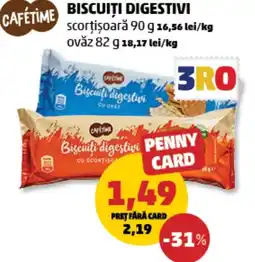 Penny Biscuiti digestivi scorţişoară Ofertă