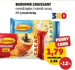 Penny Boromir croissant cremă lapte / cremă cacao Ofertă