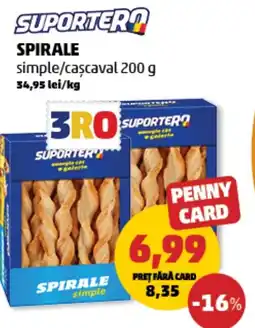 Penny Spirale simple/caşcaval Ofertă