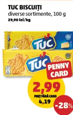 Penny Tuc biscuiti Ofertă