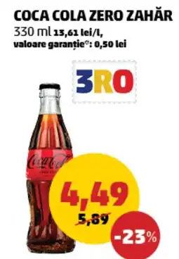 Penny Coca cola zero zahăr Ofertă