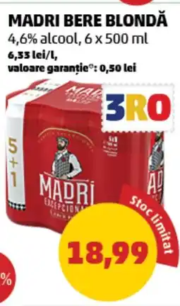 Penny Madri bere blondă Ofertă