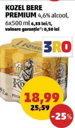 Penny Kozel bere premium 4,6% alcool Ofertă