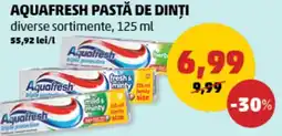 Penny Aquafresh pastă de dinți Ofertă