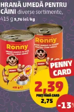 Penny Hrană umedă pentru câini Ofertă