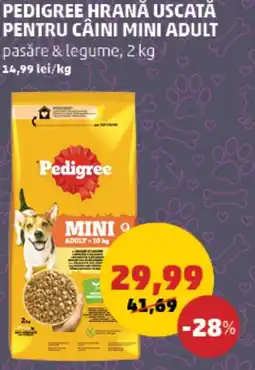 Penny Pedigree hrană uscată pentru câini mini adult Ofertă