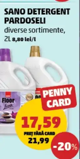 Penny Sano detergent pardoseli Ofertă
