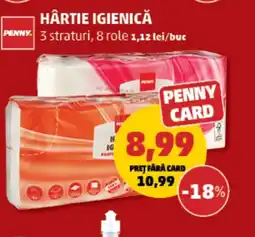 Penny Hârtie igienică Ofertă