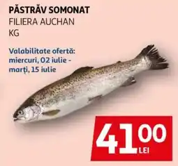 Auchan Păstrăv somonat Ofertă