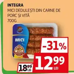 Auchan Integra mici deduleşti din carne de porc și vită Ofertă