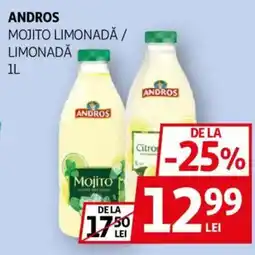 Auchan Andros mojito limonadă / limonadă Ofertă