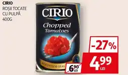 Auchan CIRIO Roşii tocate cu pulpă Ofertă