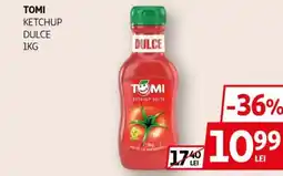 Auchan Tomi ketchup dulce Ofertă
