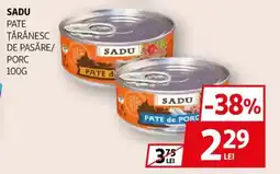 Auchan Sadu pate ţărănesc de pasăre/ porc Ofertă