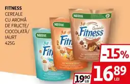 Auchan Fitness cereale cu aromă de fructe/ ciocolată/ iaurt Ofertă
