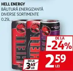 Auchan Hell energy băutură energizantă Ofertă