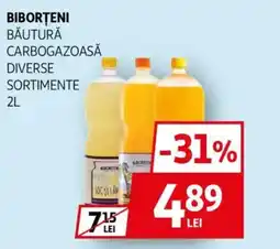 Auchan Biborteni băutură carbogazoasă Ofertă