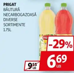 Auchan Prigat băutură necarbogazoasă Ofertă