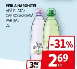 Auchan Perla harghitei apă plată/ carbogazoasă parţial Ofertă