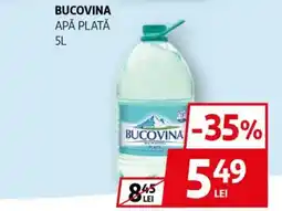 Auchan Bucovina apă plată Ofertă