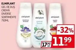Auchan Elmiplant gel de duş cremă Ofertă