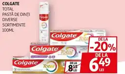 Auchan Colgate total pastă de dinți Ofertă