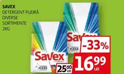 Auchan Savex Detergent pudră Ofertă
