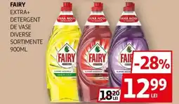 Auchan FAIRY Extra+ detergent de vase Ofertă