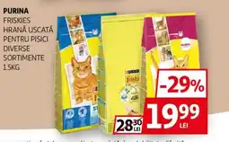 Auchan PURINA Friskies hrană uscată pentru pisici Ofertă