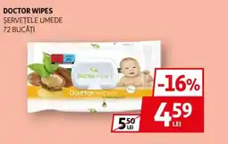 Auchan Doctor Wipes șervețele umede Ofertă