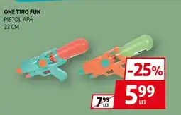 Auchan One Two Fun pistol apă Ofertă