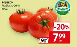 Auchan Roşii eco filiera Auchan Ofertă