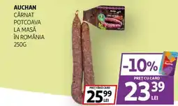 Auchan Auchan Cârnat potcoava la masă în România Ofertă