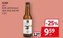 Auchan CLUSA 1872 Bere artizanală New england IPA Ofertă
