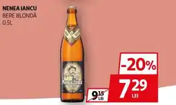 Auchan Nenea Iancu bere blondă Ofertă