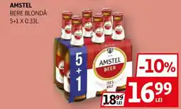 Auchan AMSTEL Bere blondă Ofertă