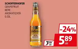 Auchan Schofferhofer Grapefruit Bere aromatizată Ofertă