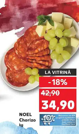 Kaufland NOEL Chorizo Ofertă