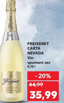 Kaufland Freixenet Carta Nevada vin spumant sec Ofertă
