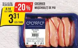 Mega Image Cocorico muschiulet de pui Ofertă