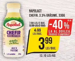 Mega Image Napolact chefir, 3.3% grasime Ofertă