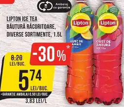 Mega Image Lipton ice tea băutură răcoritoare Ofertă
