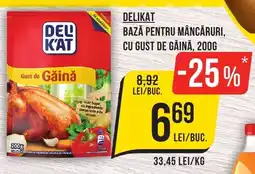 Mega Image Delikat bază pentru mâncăruri, cu gust de găină Ofertă