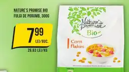 Mega Image Nature's Promise Bio Fulgi de porumb Ofertă