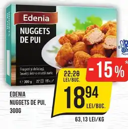 Mega Image Edenia nuggets de pui Ofertă