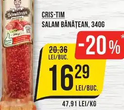 Mega Image Cris-tim salam bănăţean Ofertă