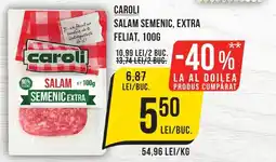 Mega Image Caroli salam semenic, extra feliat Ofertă