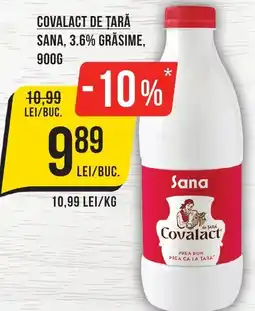 Mega Image Covalact de ţară sana, 3.6% grasime Ofertă